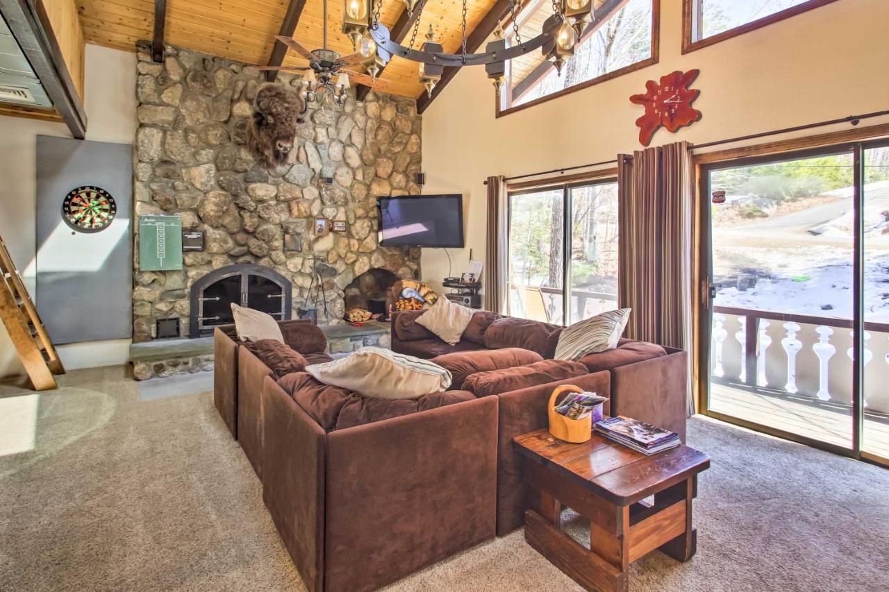 Swiss-Style Chalet With Fireplace - Near Story Land! Бартлетт Экстерьер фото